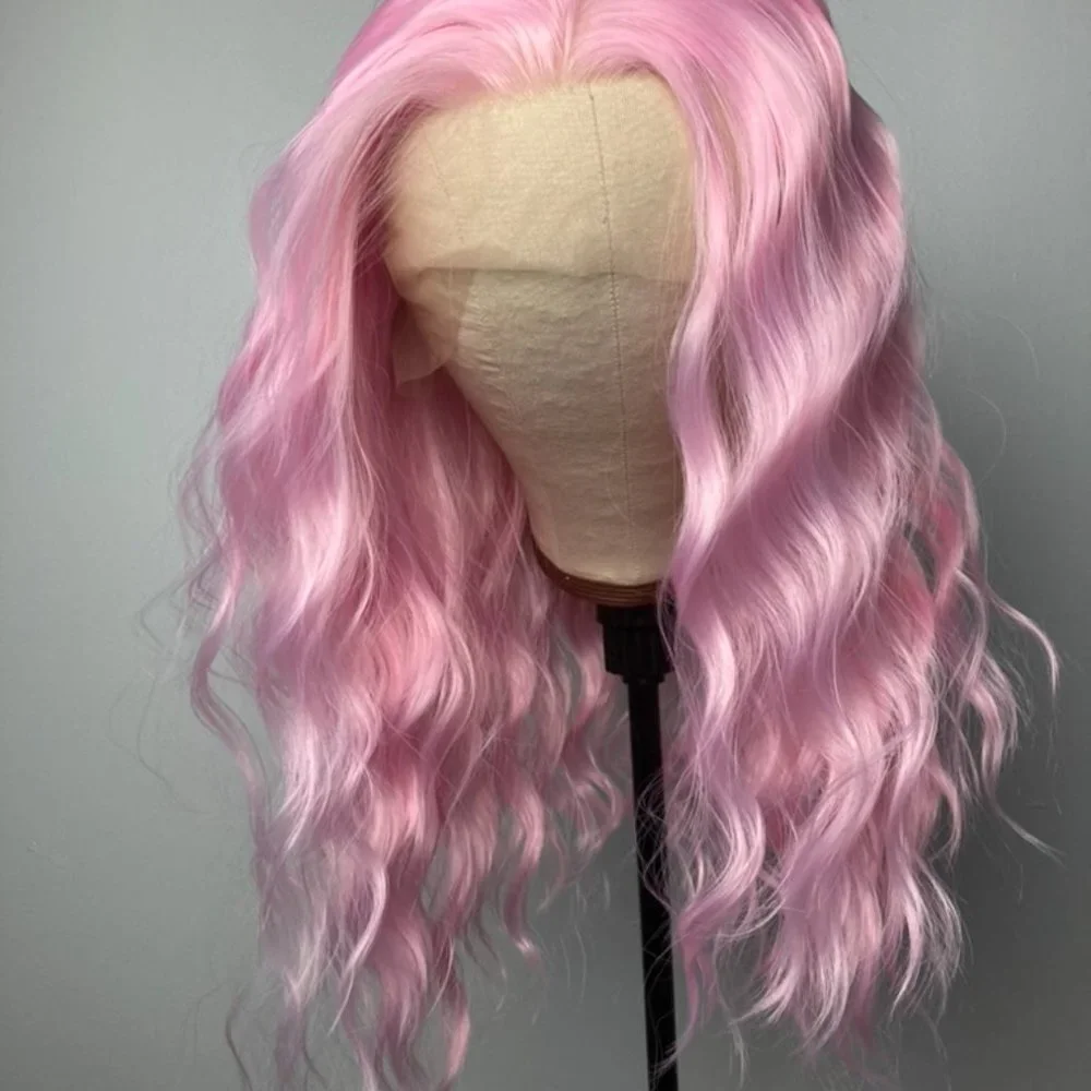 Light Pink Wig Lace Front Wig